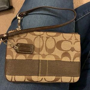 Coach wristlet